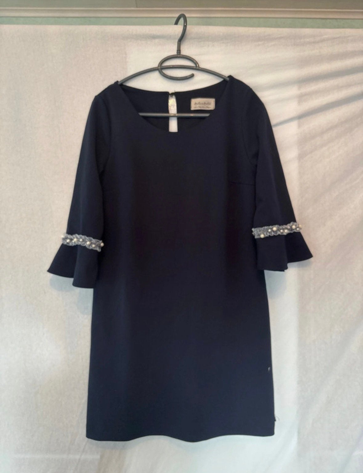 Robe bleue Amélie & Amélie à manches spéciales, Vêtements | Femmes, Enlèvement ou Envoi, Comme neuf, Taille 36 (S), Bleu