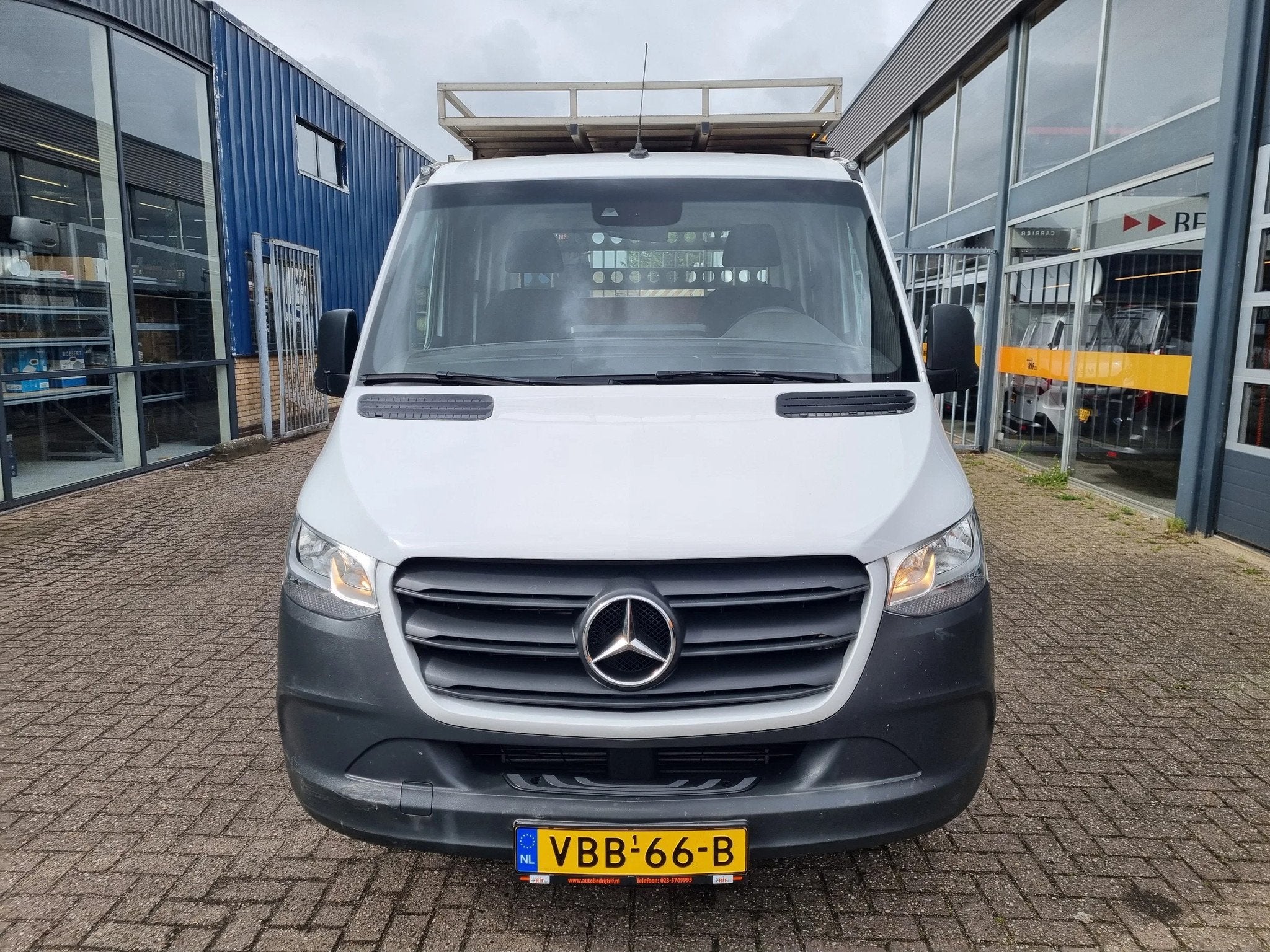 Mercedes-Benz Sprinter 514 CDI DoKa Pritsche/ 6 Pers/ Kraan, Auto's, Automaat, 4 deurs, Achterwielaandrijving, Gebruikt