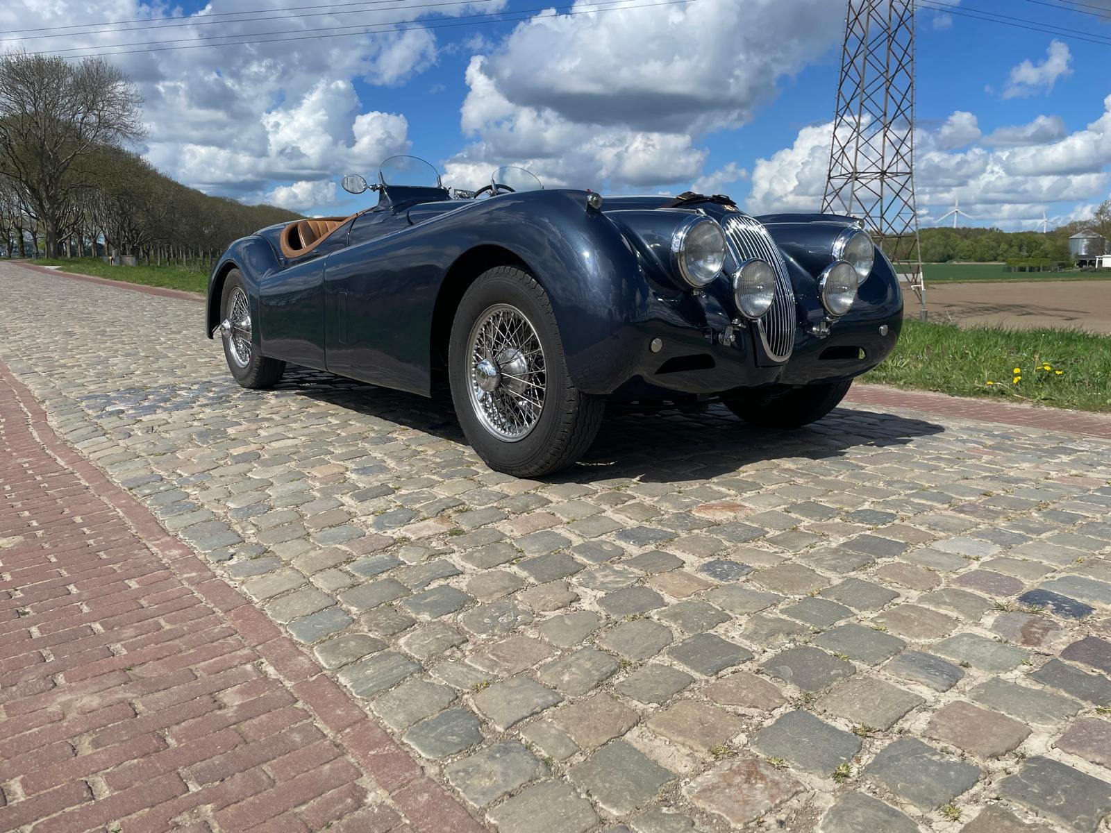 Jaguar xk 120 met s type motor 1951, foto 2