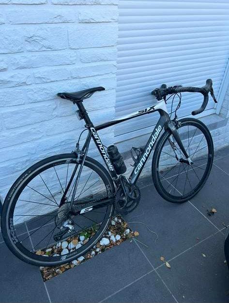 Vélo de route Cannondale Six – Shimano 105 / Ultegra, Enlèvement, Comme neuf