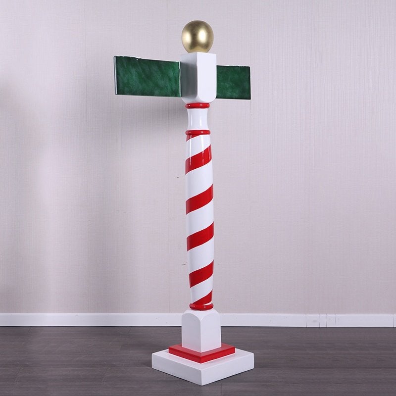 Assiette North Pole - Père Noël, hauteur 180 cm - Père Noël, Divers, Enlèvement, Neuf