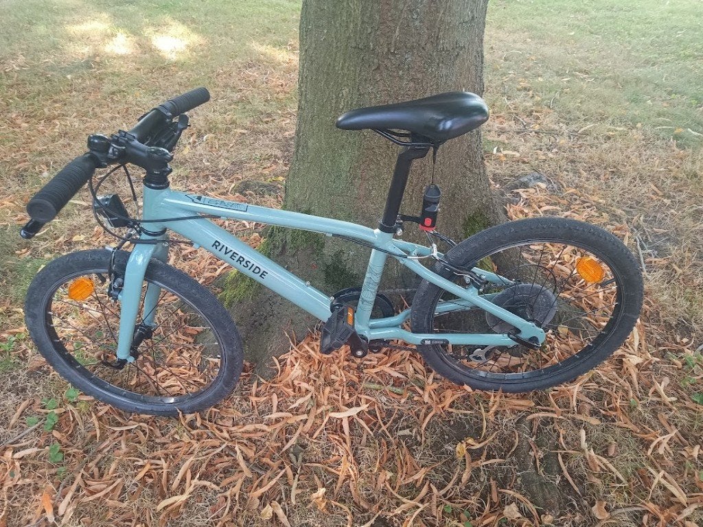 Vélo amusant de 20 pouces pour enfants, Btwin Riverside, Frein sur jante, Enlèvement, Comme neuf