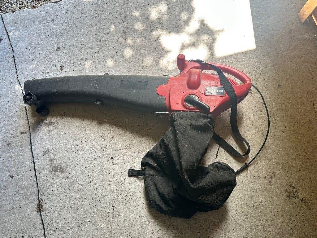 Bladblazer, Ophalen, Gebruikt, Handgedragen, Met opvangzak