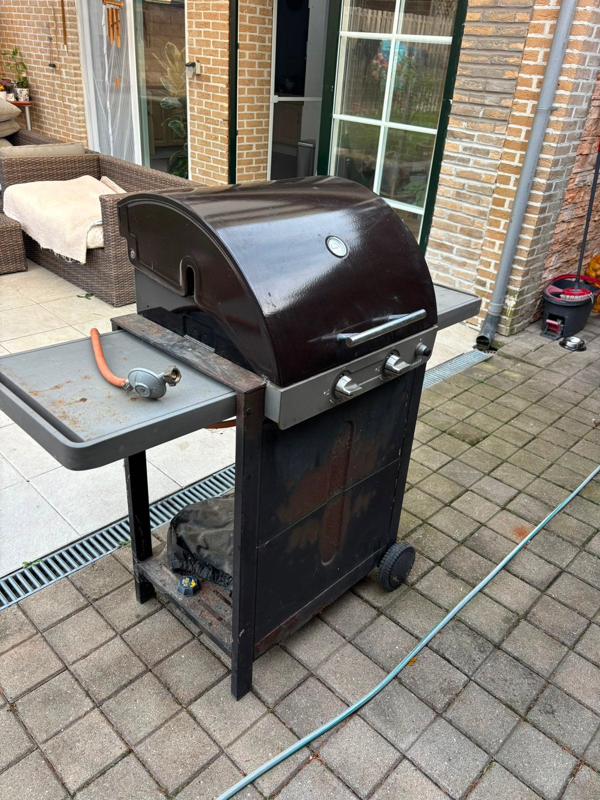 Barbecook gasbarbecue, Ophalen, Gebruikt