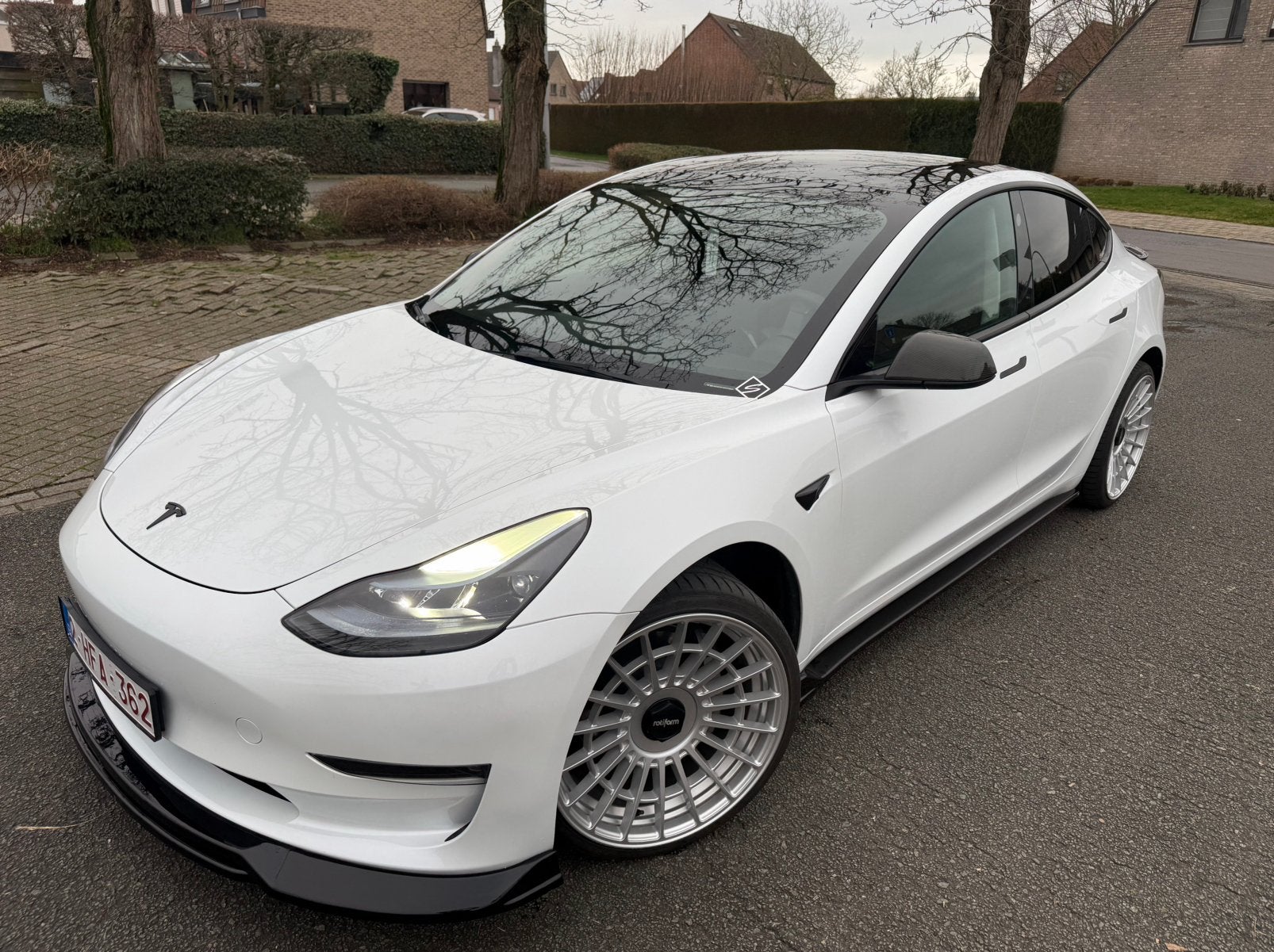 Tesla model 3 , long range, dual motor, Autos, Achat, 4 portes, Noir, Berline