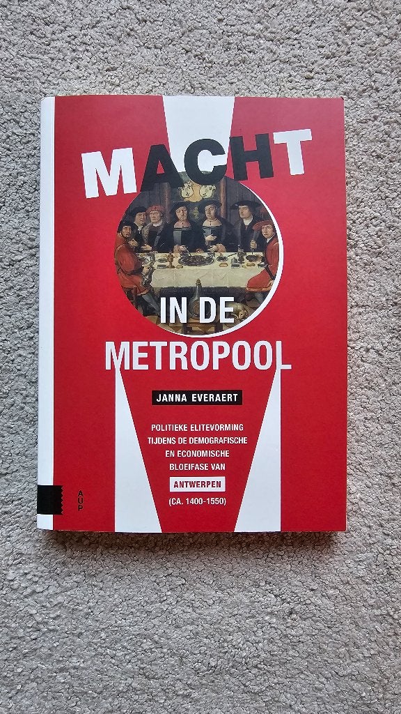 boek: macht in de metropool - Janna Everaert, Ophalen of Verzenden, 15e en 16e eeuw, Nieuw, Janna everaert