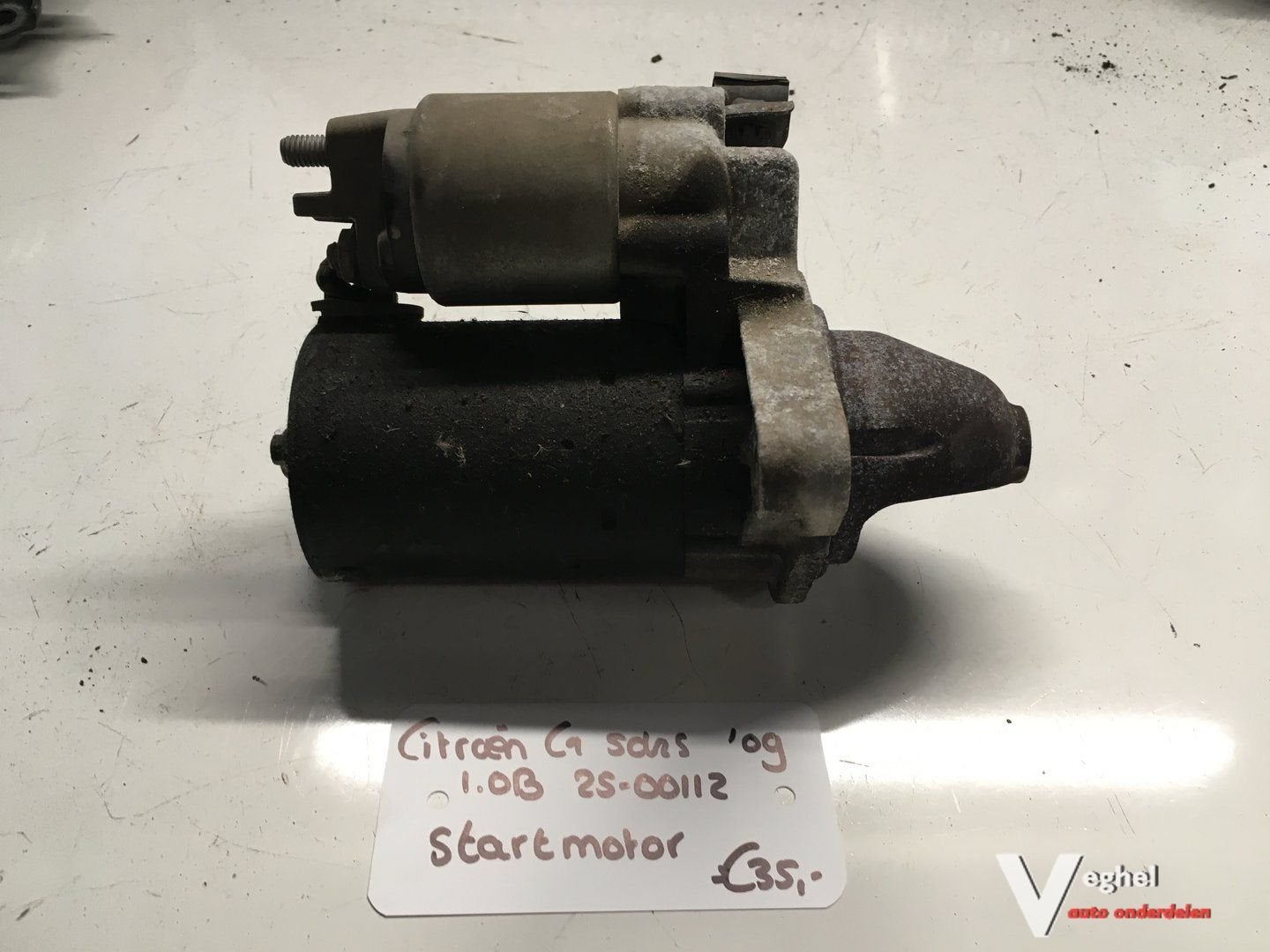 Citroen C1 5drs 1.0 B 2500112   Startmotor, Gebruikt, -, -, Ophalen of Verzenden