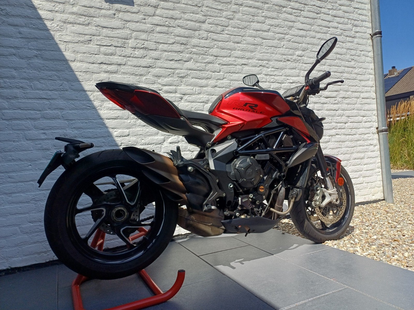 Mv agusta brutale 800 rr rosso, Motoren, Motorrijbewijs A, Gebruikt, Particulier, Meer dan 35 kW