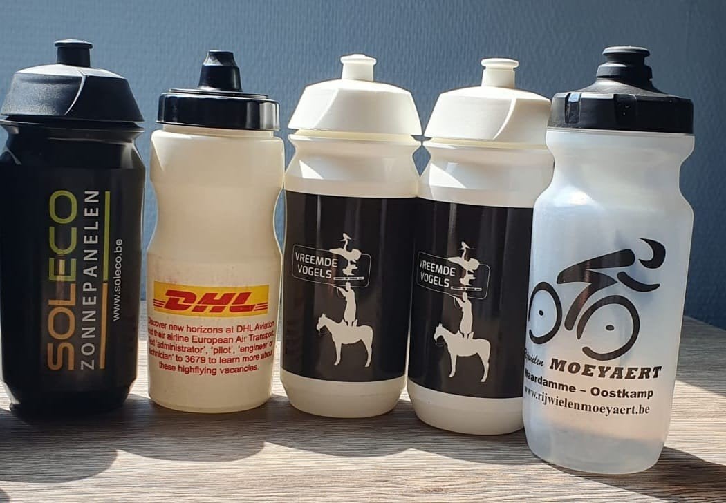 Lot van 5 ongebruikte fietsbidons / drinkbussen, Ophalen of Verzenden, Zo goed als nieuw