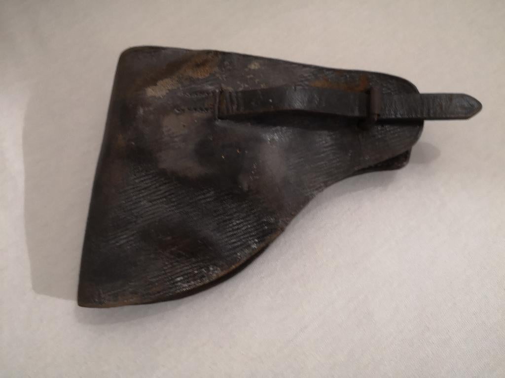 origineel holster M25 (M1875) gebruikte staat,, Verzamelen, Ophalen of Verzenden, Rijkswacht, Overige typen
