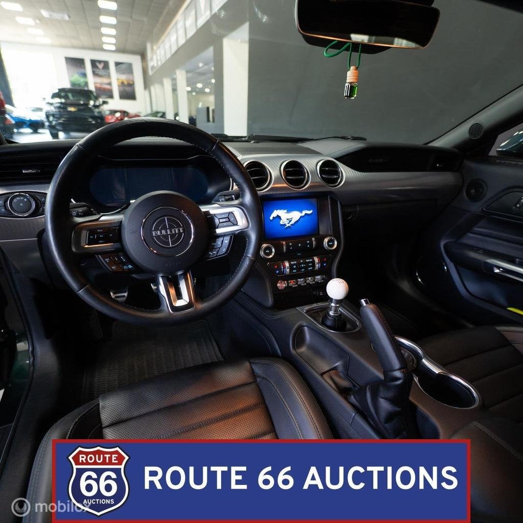 Ford Mustang Bullitt | 2020 | Route 66 Auctions, Auto's, Ford, Gebruikt, Zwart, Bedrijf, Handgeschakeld