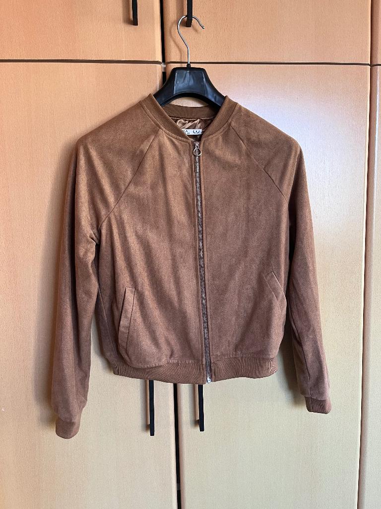 Jas lente, Ophalen, Bruin, Zara, Zo goed als nieuw