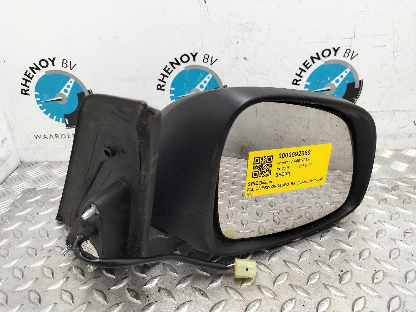 FIAT SEDICI SPIEGEL R 2008, Ophalen of Verzenden, Gebruikt, ARN erkend