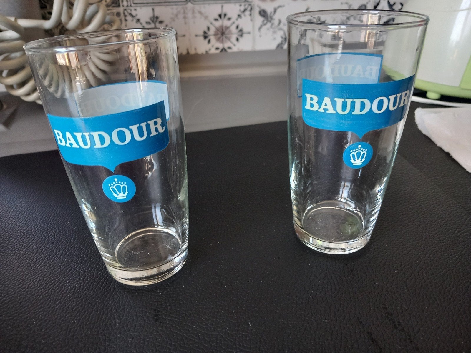 Verre baudour, Collections, Verres & Petits Verres, Enlèvement ou Envoi