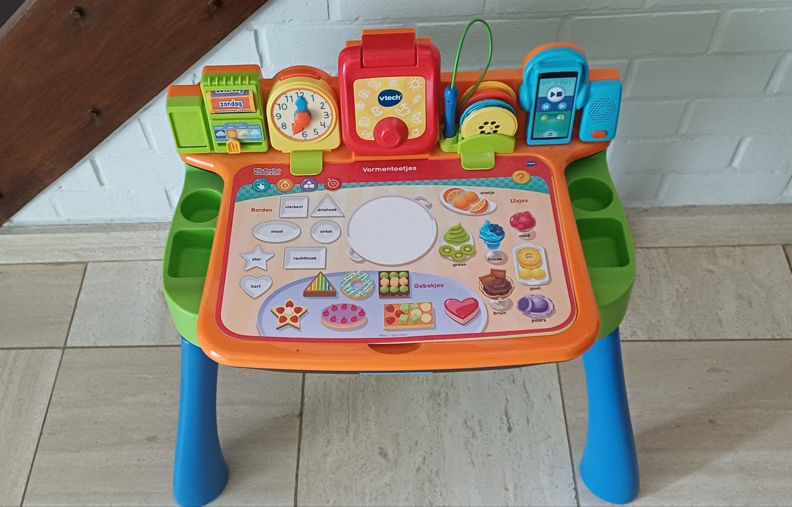 Vtech magic desk, Ophalen