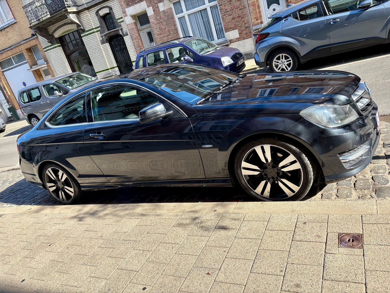 Mercedes-Benz C Coupe 220 CDI AMG-pakket, Auto's, Automaat, Euro 5, Diesel, Particulier