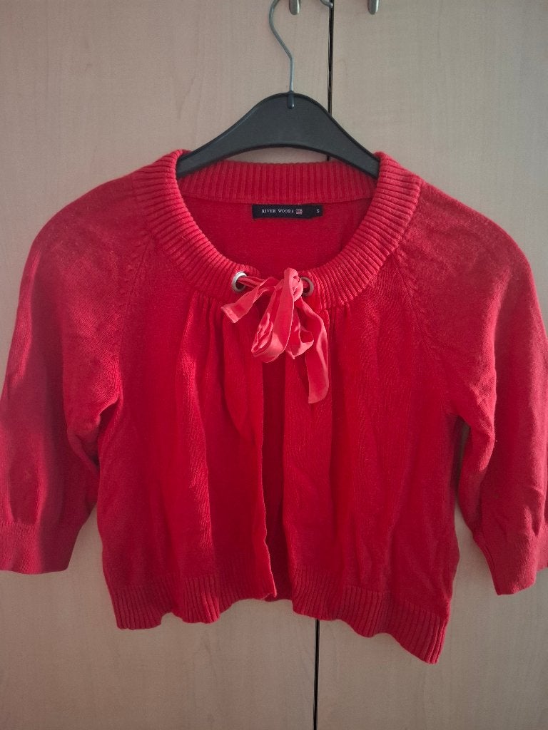Pull rouge River Woods : small, Rouge, Enlèvement ou Envoi, River Woods, Taille 36 (S)
