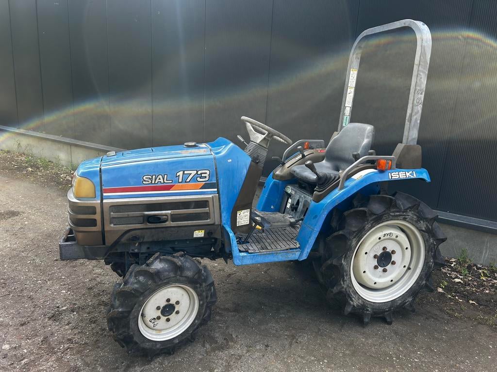 Iseki TF173 minitractor 20 pk, Ophalen