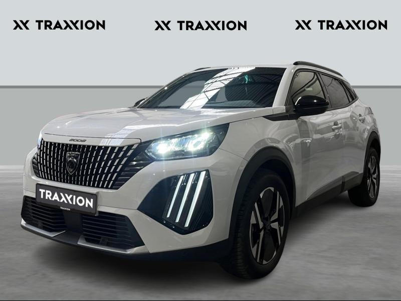 Peugeot 2008 Allure 1.2i 100pk - GPS - LED - PDC 360, Auto's, Peugeot, Emergency brake assist, 1199 cc, Wit, Handgeschakeld
