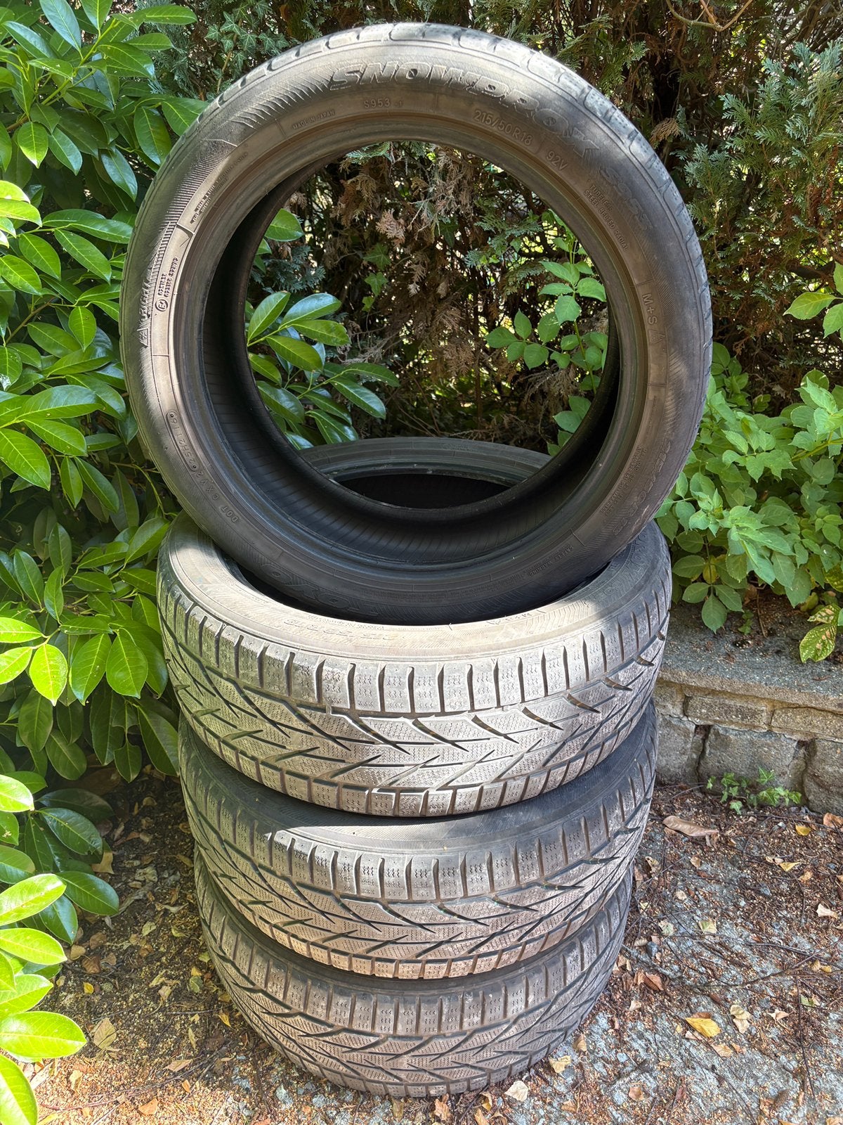 215 50 R18-banden, Auto-onderdelen, Banden en Velgen, Band(en), Winterbanden, 18 inch, 215 mm, Personenwagen, Gebruikt, Ophalen