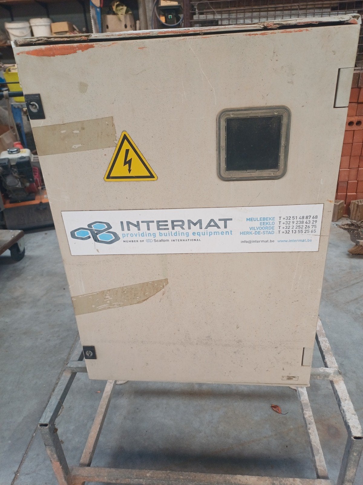 werfkast elektriciteit, Doe-het-zelf en Bouw, Elektriciteit en Kabels, Ophalen, Gebruikt