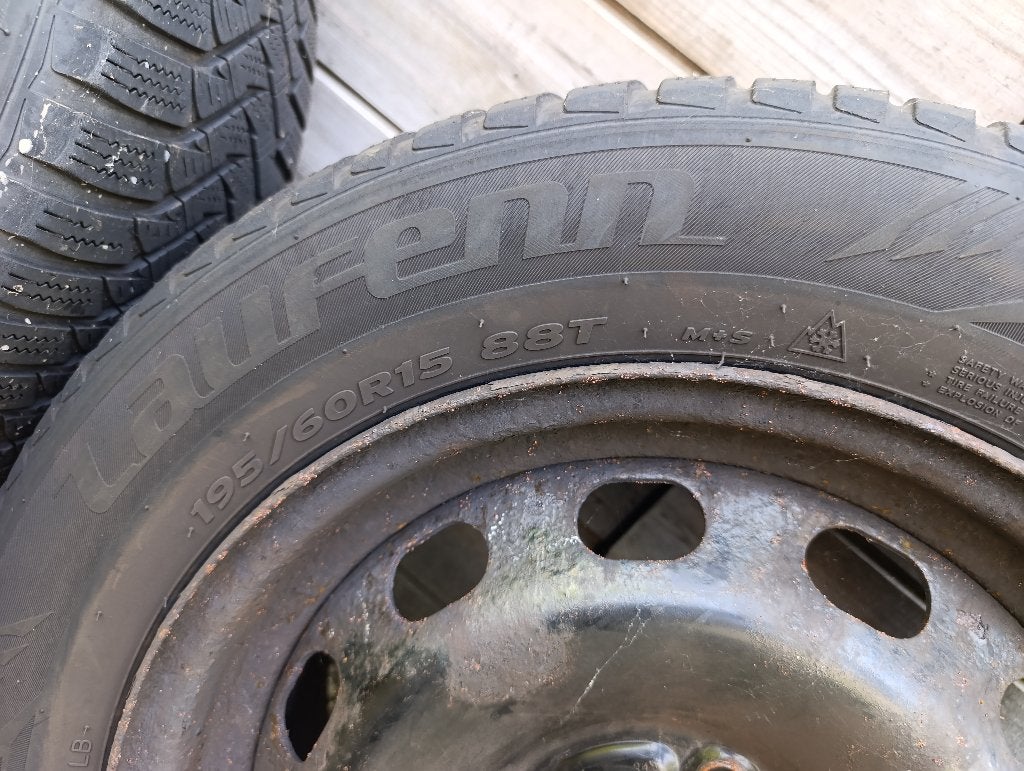 Winterbanden, Auto-onderdelen, Ophalen, Gebruikt, 15 inch, Banden en Velgen