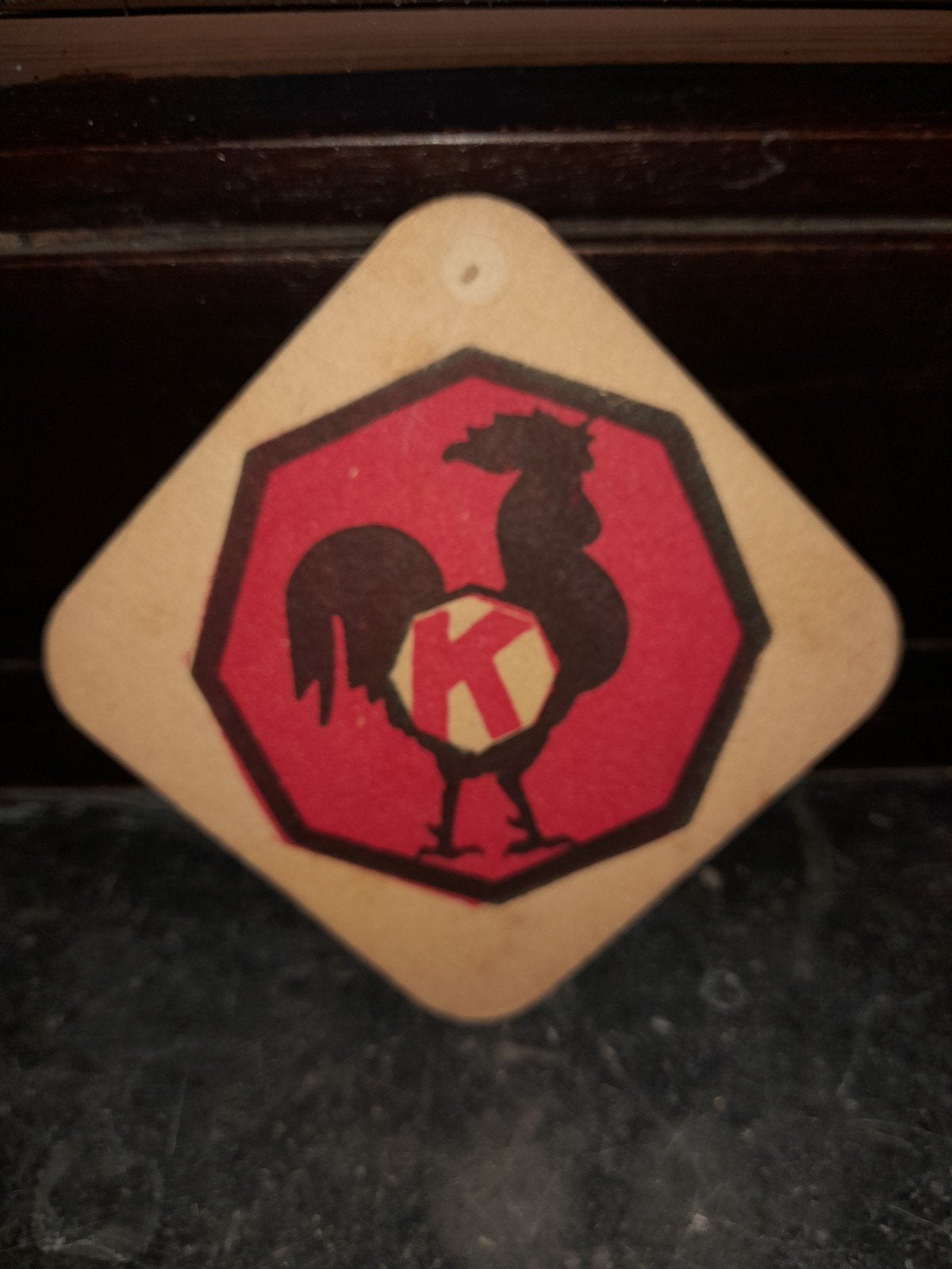 bierviltje brouwerij elberg koekelberg, Ophalen of Verzenden