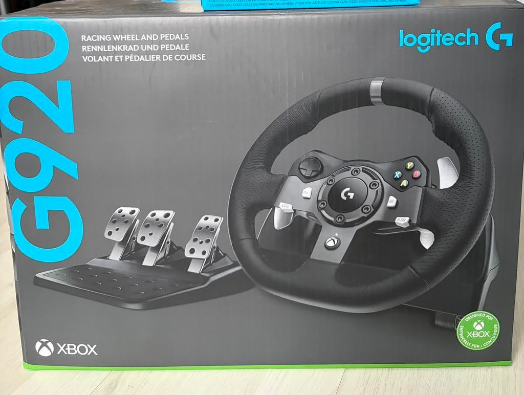 Volant et pédalier logitech g923, Enlèvement, Comme neuf, Volant ou Accessoire de sport