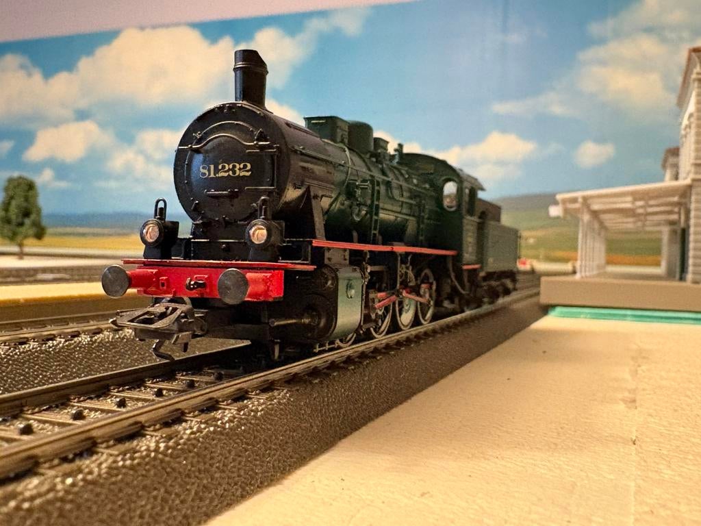 Marklin Pruisische stoomloc Type 81 van NMBS., Courant alternatif, Comme neuf, Enlèvement, Locomotive