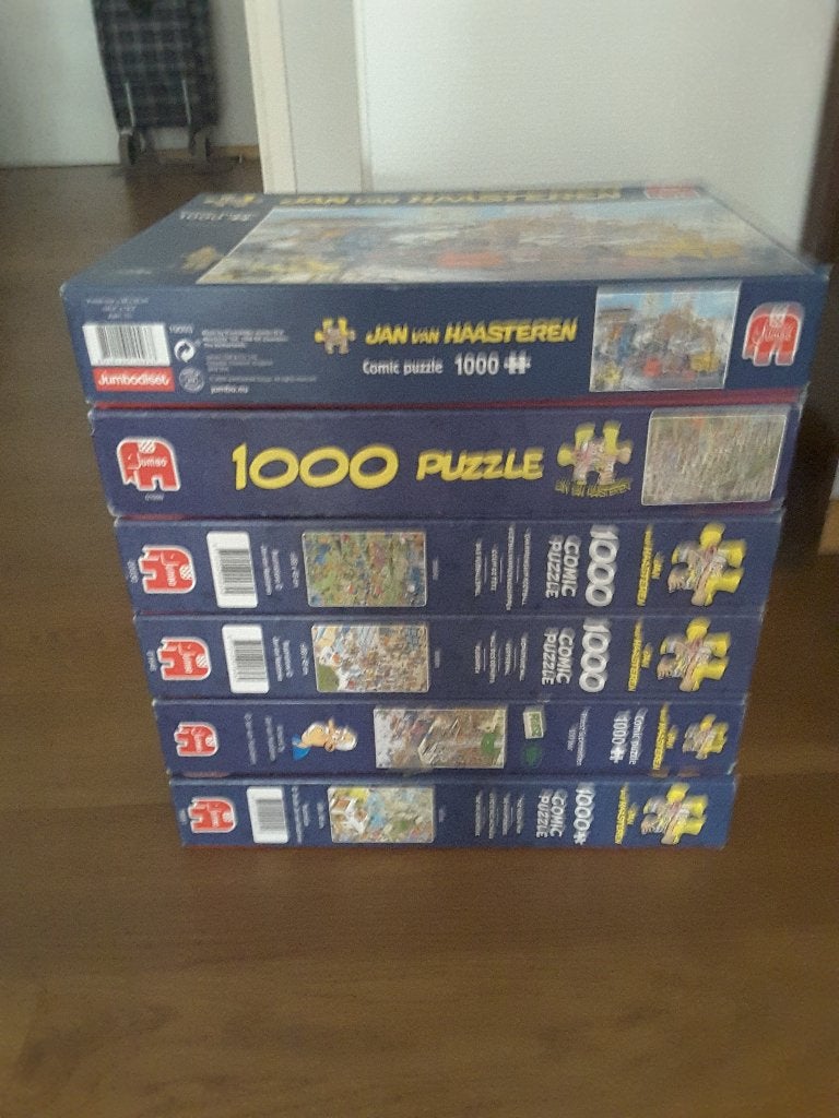 PUZZELS JAN VAN HAASTEREN  1000 PIECES, Enlèvement ou Envoi, Révisé