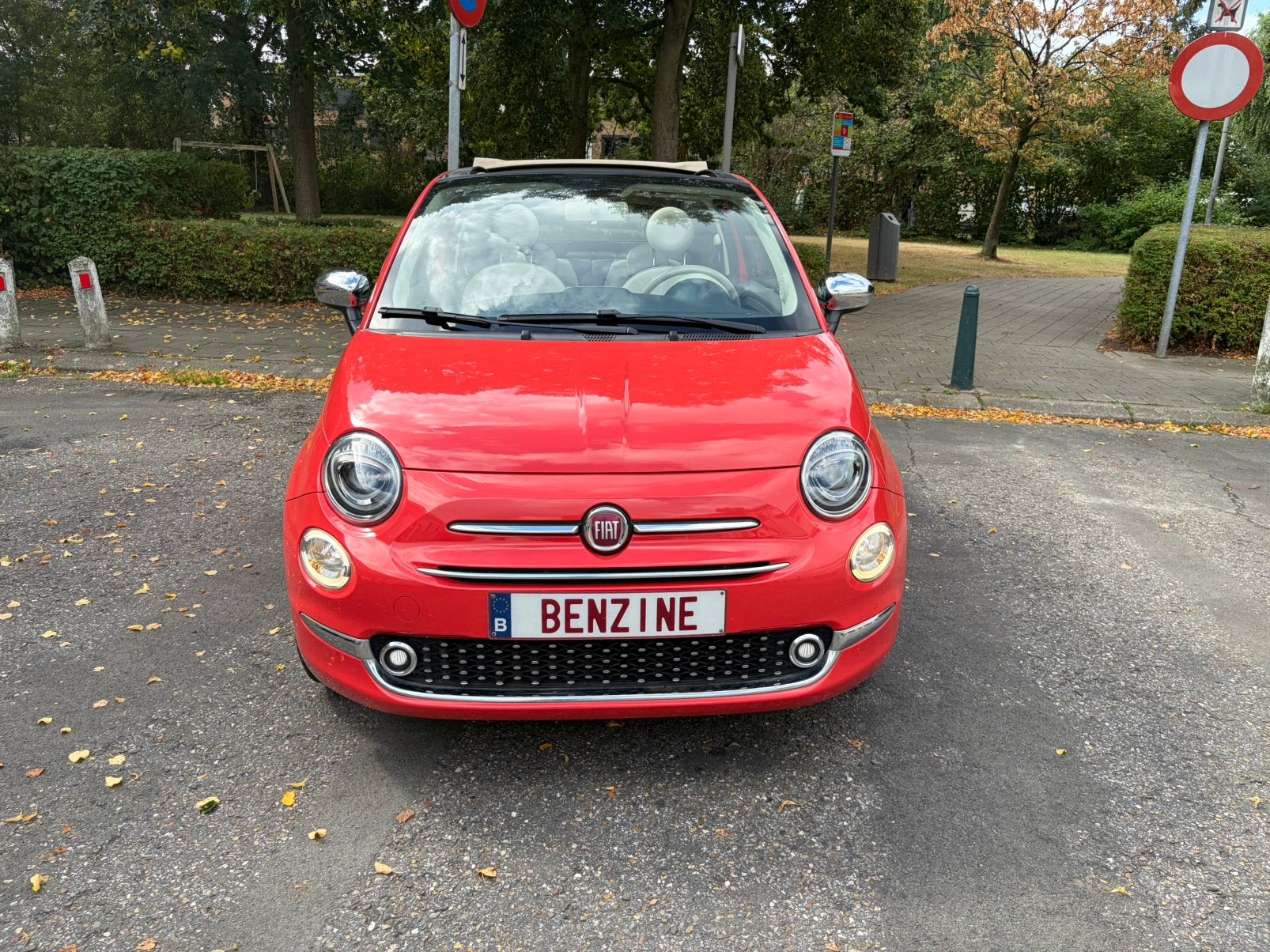 Fiat 500 Cabrio 1.2 benz 88000km 2015 Carplay garantie, Autos, Essai à domicile, Achat, Euro 6, Entreprise