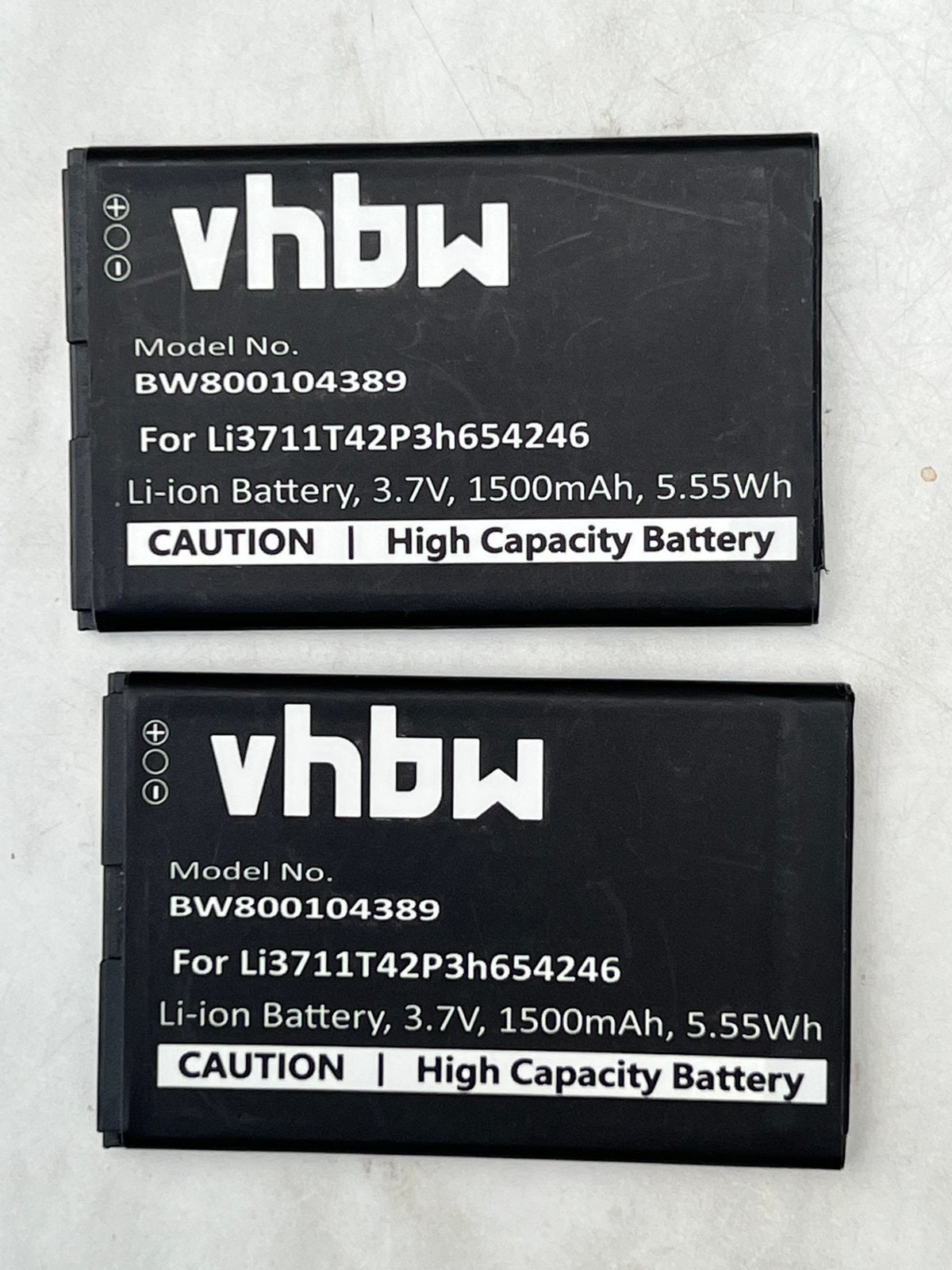 Batterie 2 stuks 3,7 v, Télécoms, Téléphonie mobile | Housses, Coques & Façades | Apple iPhone, Enlèvement