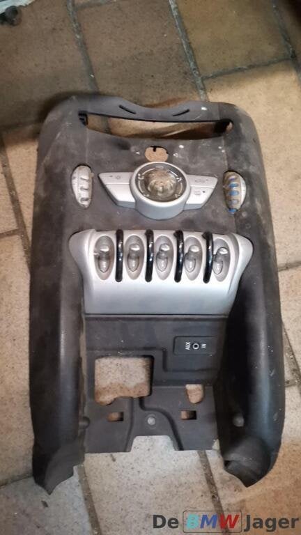 Afdekking Middenconsole Mini R56 R55 R57 + LCI  51162754160, Auto-onderdelen, Interieur en Bekleding, Gebruikt, Mini, Ophalen of Verzenden