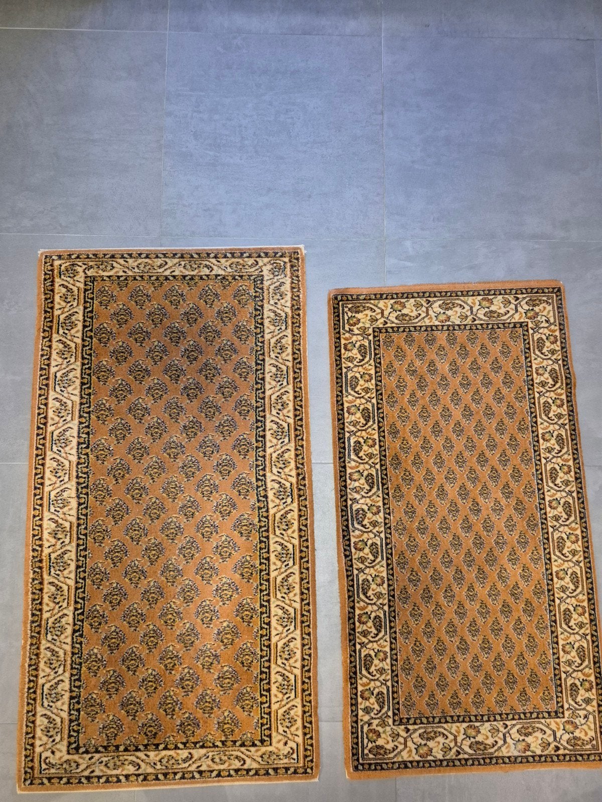 Deux tapis Keshan Adoros en pure laine vierge, Maison & Meubles, 100 à 150 cm, Enlèvement, Utilisé, 50 à 100 cm