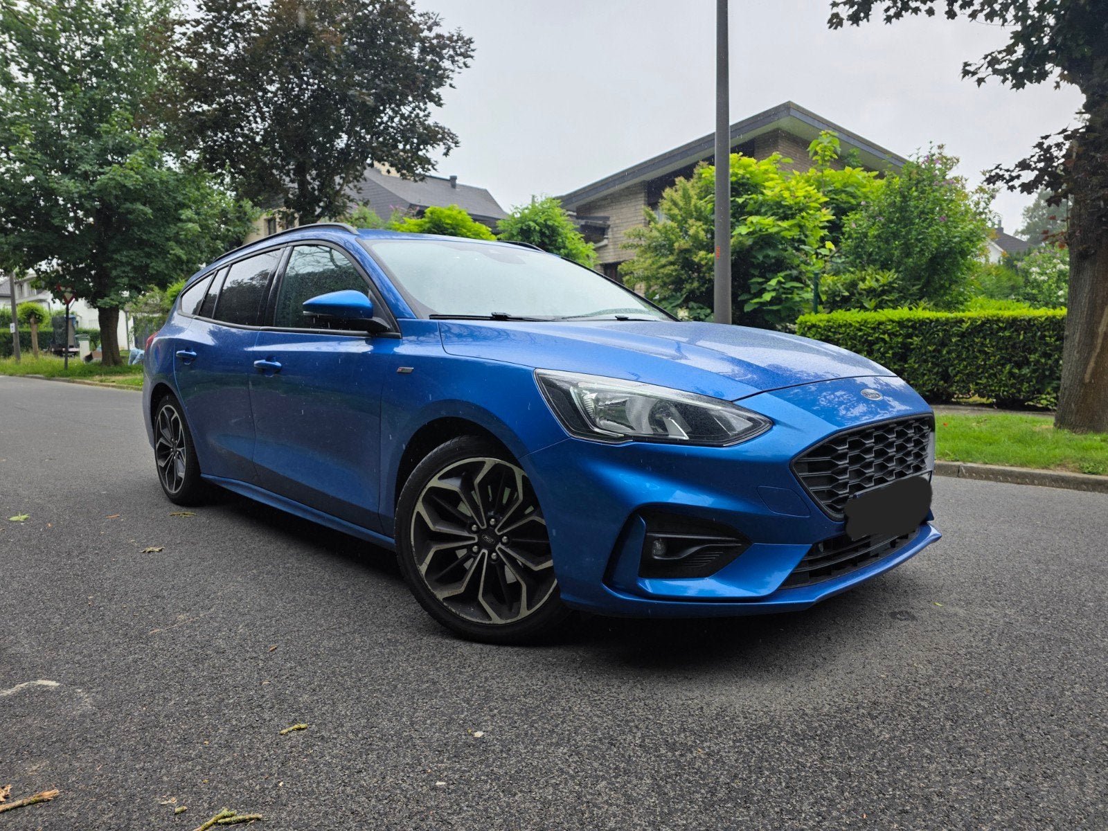 FORD FOCUS ST LINE Style ️ APPLE CARPLAY ️ TOEGANG ZONDER, Auto's, Ford, Focus, Stof, 4 cilinders, Blauw