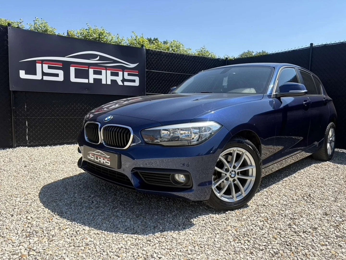 BMW 1 Serie 116 dA*GPS*PDC*FRONT ASSIST*LED*CRUISE*USB*, Autos, Achat, Euro 6, Entreprise, Noir