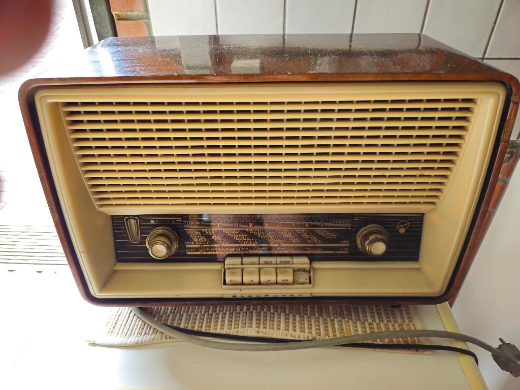 Oude Blaupunktradio, Verzamelen, Elektronische Apparatuur, Ophalen, Audio en Video