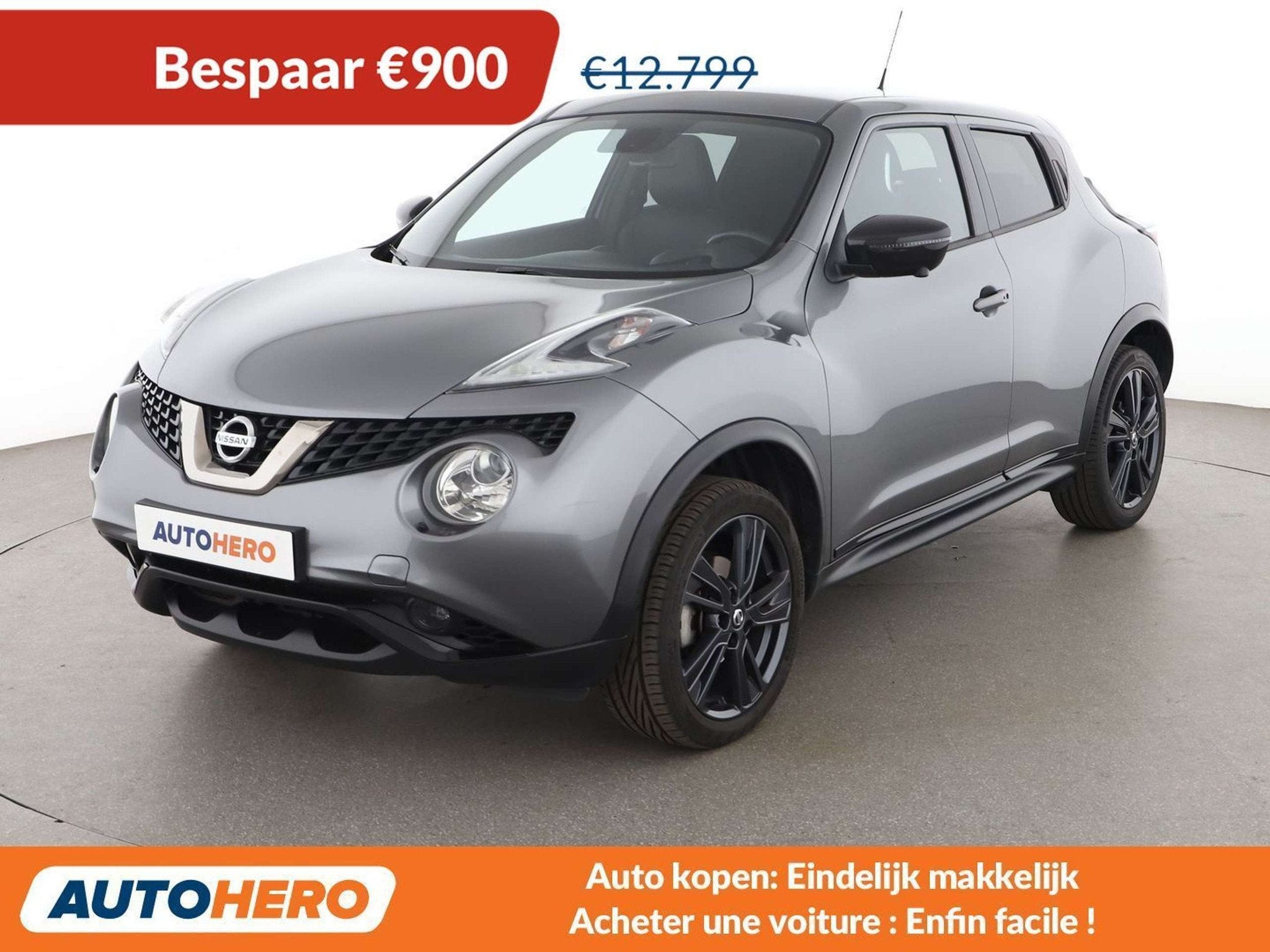 Nissan Juke 1.6 Tekna (année de construction 2019), Autos, Cuir, Achat, Euro 6, 1277 kg