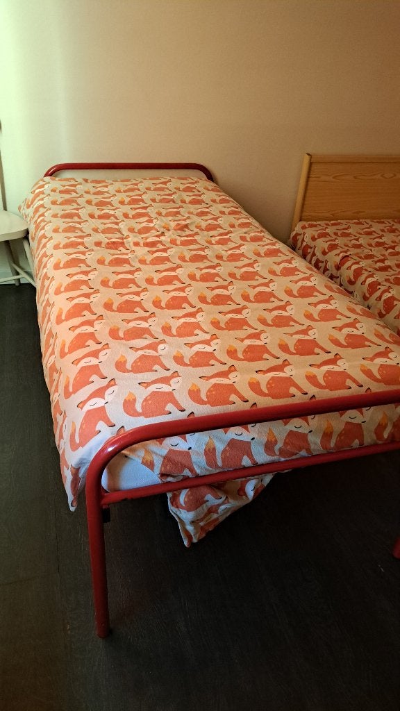 Eenpersoonsbed, Ophalen, 90 cm, Eenpersoons, Zo goed als nieuw