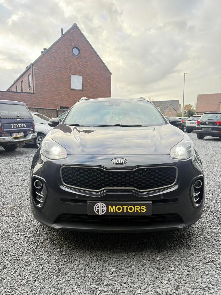 Kia Sportage 1.7 CRDi – Automaat – 2017 – 218.000 km, 4 cilinders, 0 kg, Zwart, Leder