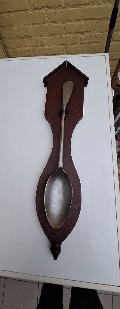 Tinnen lepel, Antiek en Kunst, Ophalen