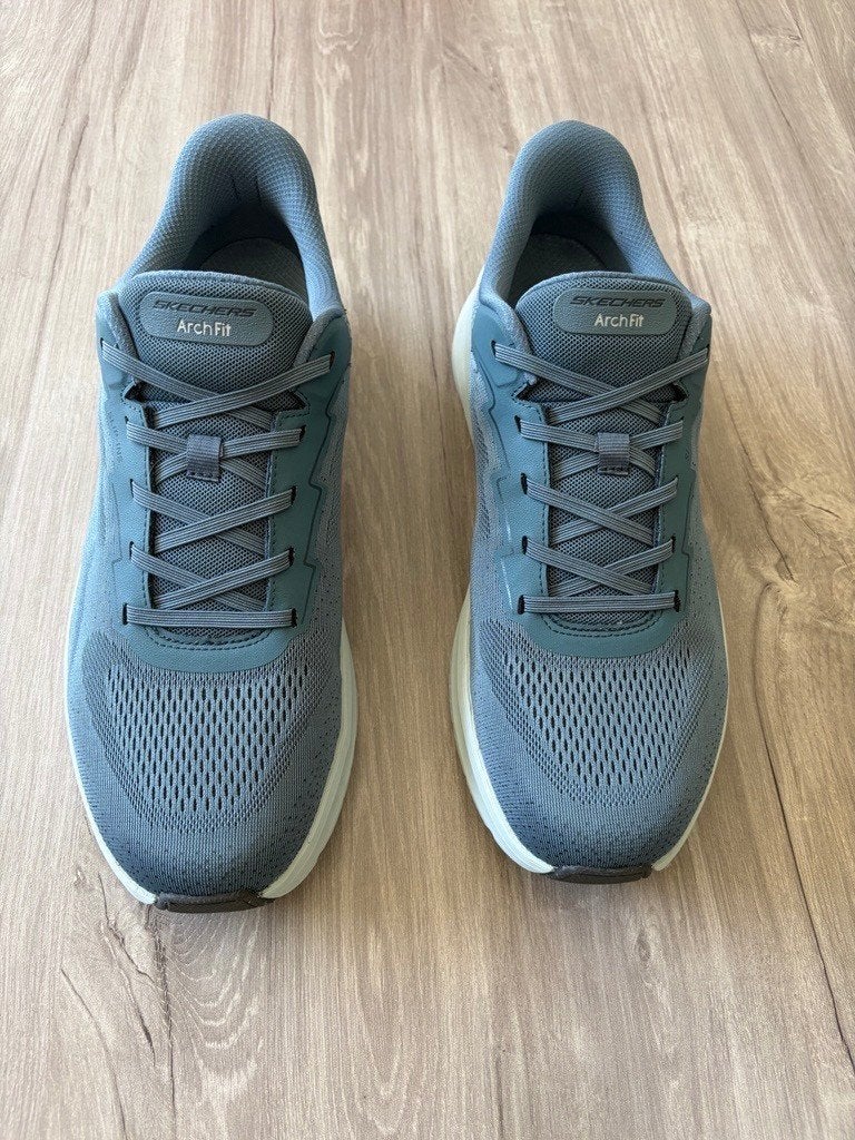 Skechers à vendre, taille 46, comme neuf, Vêtements | Hommes, Chaussures, Enlèvement ou Envoi, Comme neuf, Skechers, Bleu