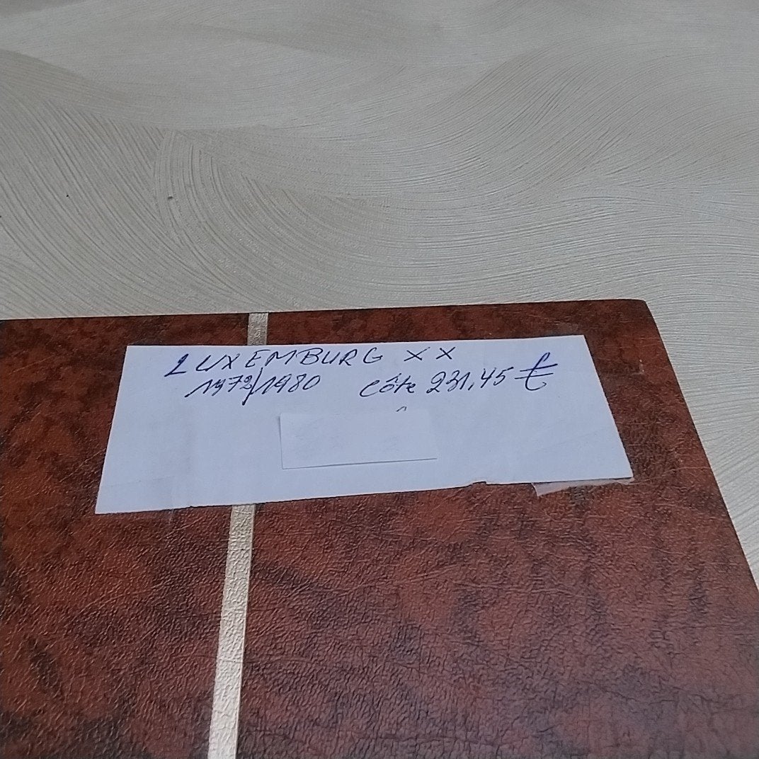 LUXEMBOURG XX 1972/1980 billet 231,45€, Enlèvement ou Envoi