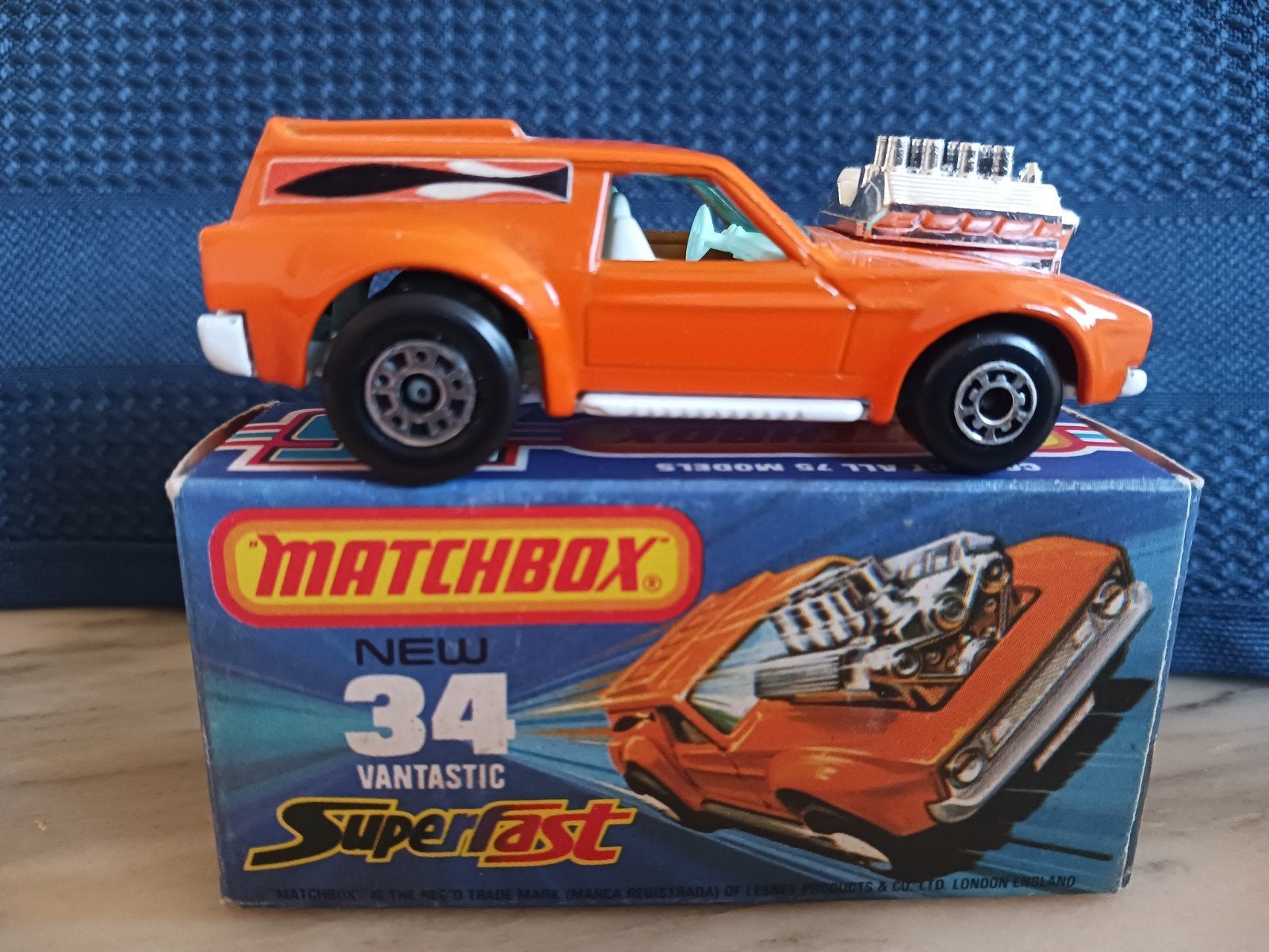Matchbox Superfast 34.    VANTASTIC, Hobby en Vrije tijd, Verzenden