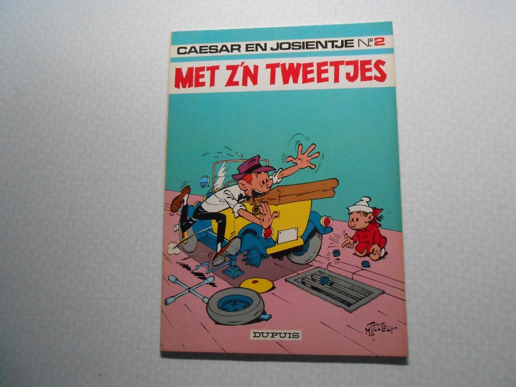 caesar en josientje 2 Met z'n tweetjes 1971 1 ste druk., M. Tillieux, Eén stripboek, Nieuw, Ophalen of Verzenden