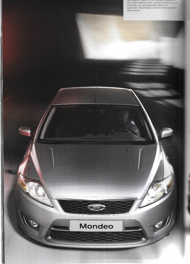 FORD MONDEO  2007, Boeken, Auto's | Folders en Tijdschriften, Ophalen of Verzenden, Zo goed als nieuw, Ford