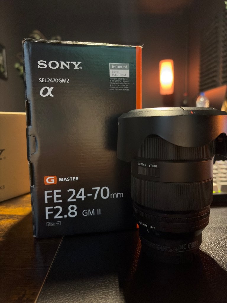 Sony 24 - 70 f.2/8 gm II (5ans de garantie), Audio, Tv en Foto, Foto | Lenzen en Objectieven, Ophalen, Sony E-mount, Beschermhoes/tas