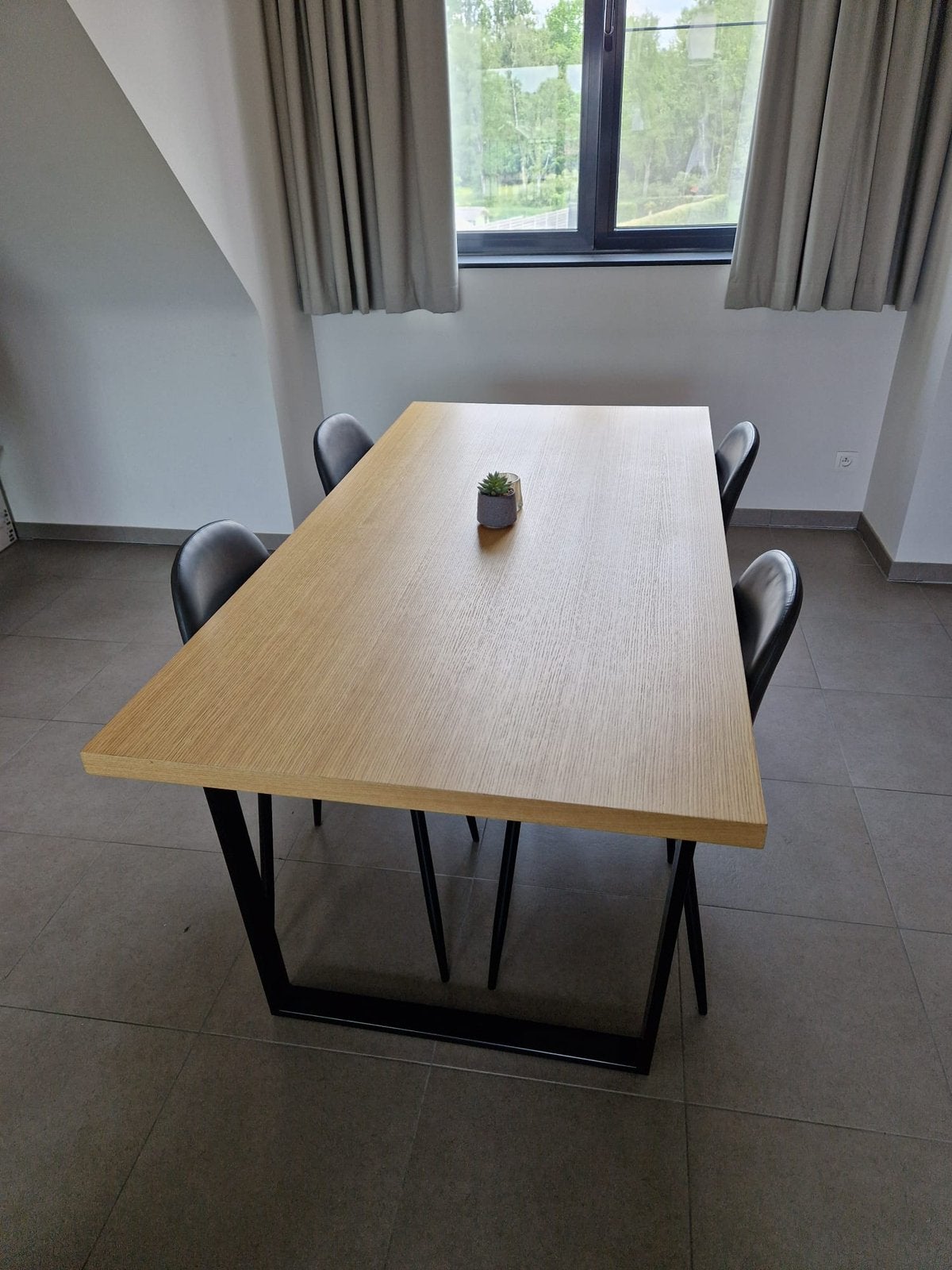 Eettafel 180cm, Huis en Inrichting, Tafels | Eettafels, Ophalen, Zo goed als nieuw