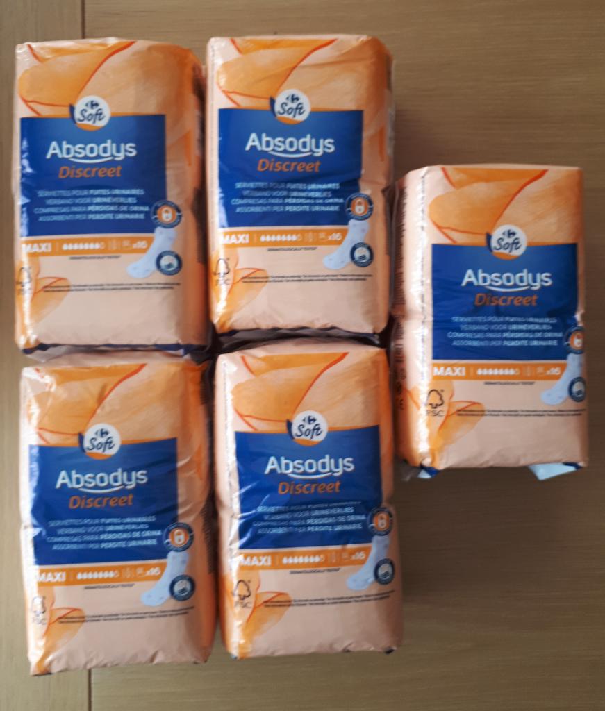 Serviettes hygiéniques (5 x16), Enlèvement ou Envoi, Neuf, Autres types