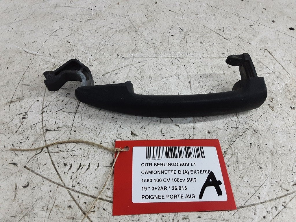 POIGNEE EXTERIEURE AVANT GAUCHE Berlingo (96845224677), Citroën, Mevr. I. Hauben, Utilisé, Avant